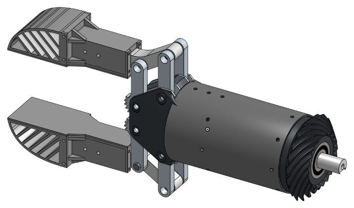 Rover fin-ray end effector